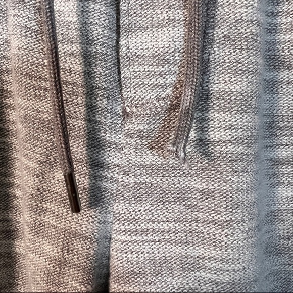 ABERCROMBIE & FITCH Lounge pants,size Medium Gray space dye, dark gray ribbing - Picture 3 of 7